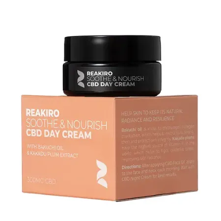 REAKIRO Soothe & Nourish CBD Day Cream